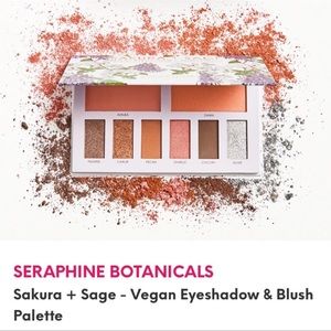 Sakura + Sage Vegan Eyeshadow & Blush Palette